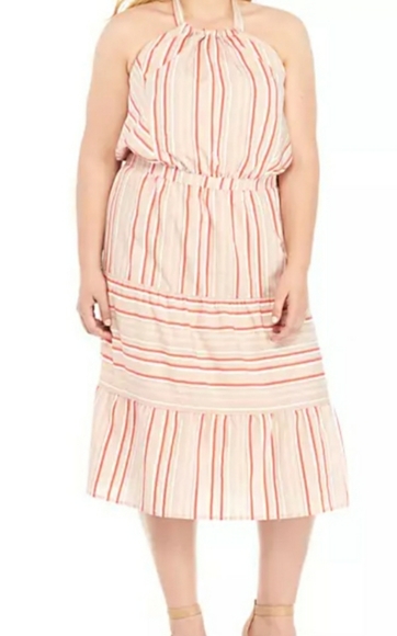 Kaari Blue Halter Dress - Picture 7 of 7